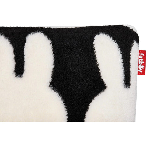 SQUARE PILLOW TEDDY X MIFFY BLACK&WHITE 108161 FATBOY