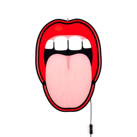 LED NEON SIGNS TONGUE SELETTI 13101