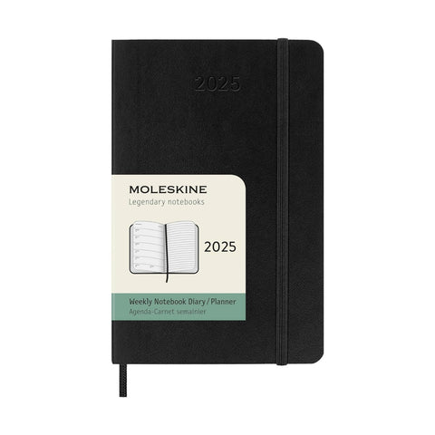 AG. 12M SETT. PK C. MORB NERO MOLESKINE