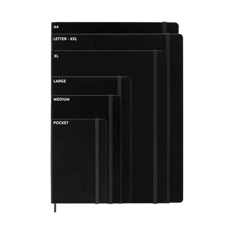 AG. 12M SETT. PK C. MORB NERO MOLESKINE