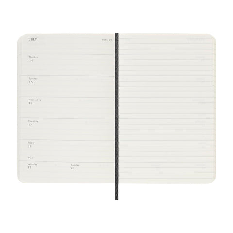 AG. 12M SETT. PK C. MORB NERO MOLESKINE