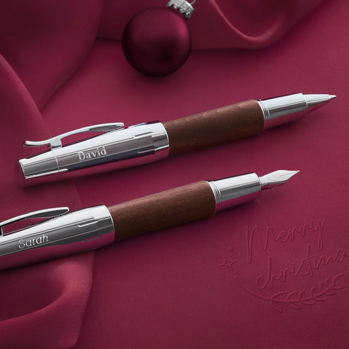 Faber Castell Stilografica e-motion pero marrone