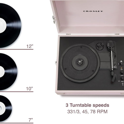 GIRADISCHI VOYAGER AMETHYST CR8017B-AM4 CROSLEY PINK