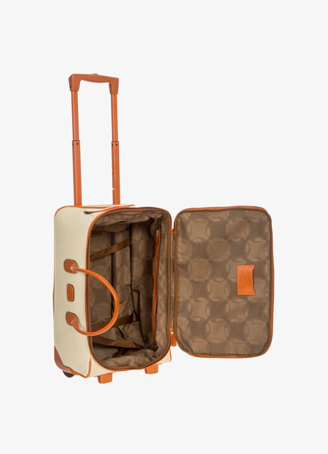 BORSONE CON RUOTE FIRENZE 55X25X32  BRIC'S BBJ15220.014 PANNA