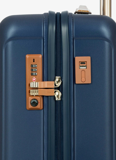 TROLLEY CAPRI 55 CM BRIC'S BRK28027.606 BLU