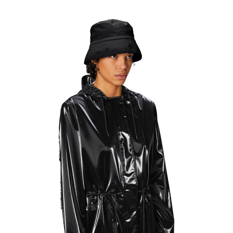BUCKET HAT W2 S2-M-XL  ART 20010 RAINS BLACK