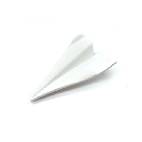 AEROPLANINO ORIGAMI BIANCO CERAMICHE CRESCENTINI ART. 2517