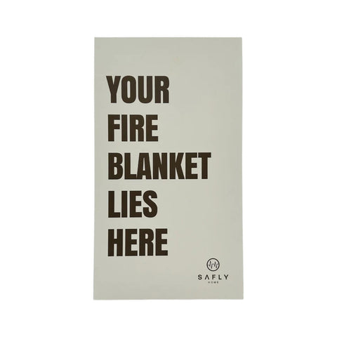 SAFLY FIRE BLANKET WHITE 10001