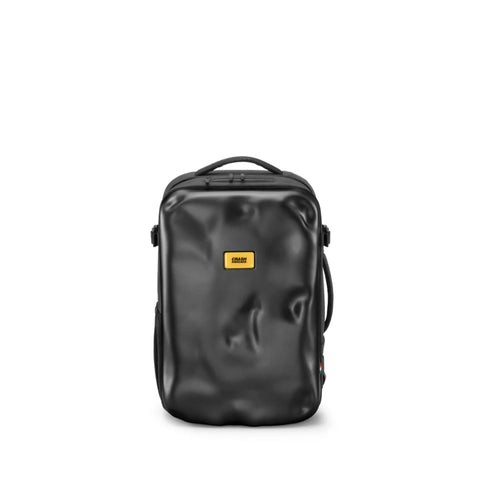 "CRASH BAGGAGE ICONIC CB310 BLACK BACKPACK"