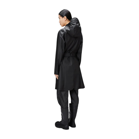 CURVE W JACKET RAINS BLACK S 18130