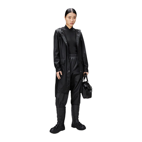 CURVE W JACKET RAINS BLACK S 18130