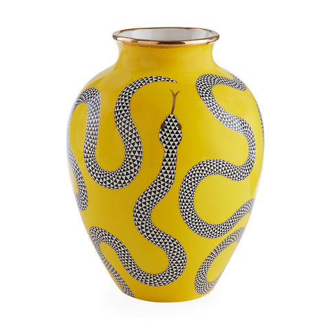 EDEN URN VASE YELLOW ART.33316 JONATHAN ADLER