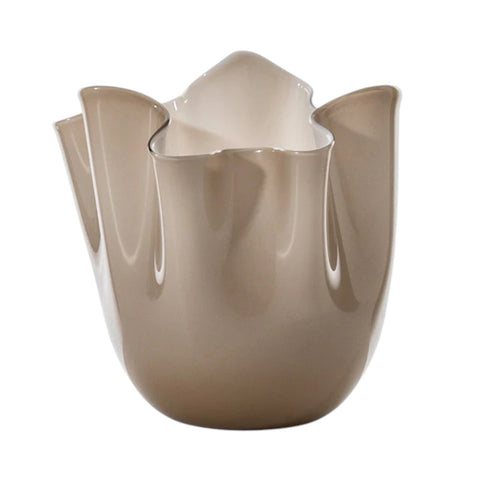 FAZZOLETTO VASE MK/LA/MK ART. FO370004000O0BSS VENINI MOKA