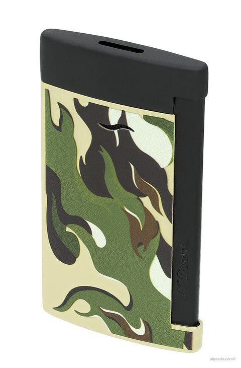 ACCENDINO S.T. DUPONT SLIM 7 CAMO GREEN/BLACK 027750G