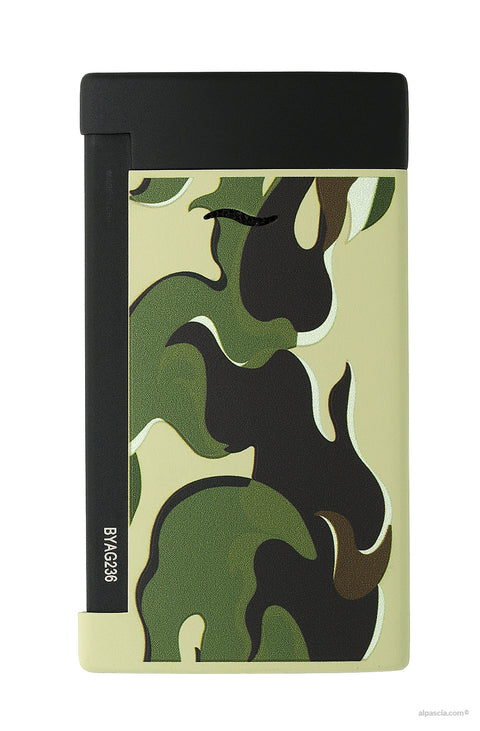 ACCENDINO S.T. DUPONT SLIM 7 CAMO GREEN/BLACK 027750G