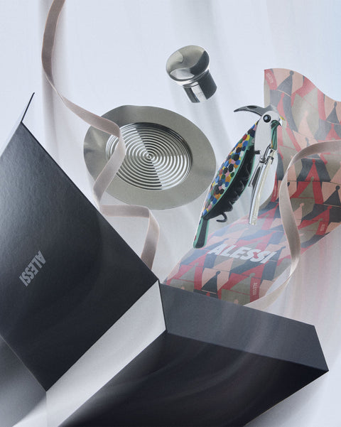 WINE GIFT PARROT SET ART. GAM32SET ALESSI