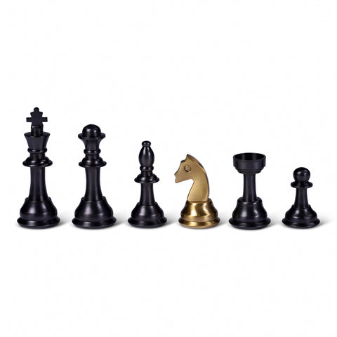 CHESS SET METAL AUTHENTIC MODELS GR033