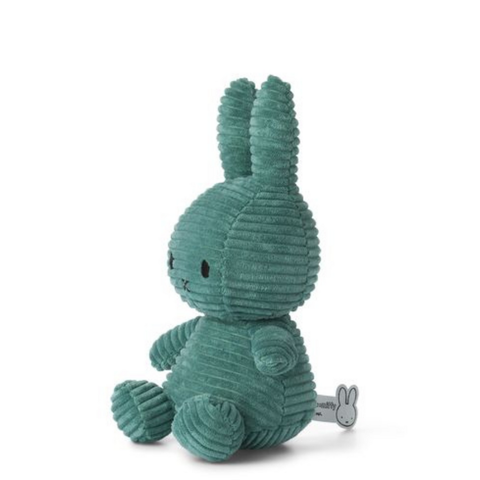 NIJNTJE MIFFY SITTING CORDUROY CM 23 9'' GREEN