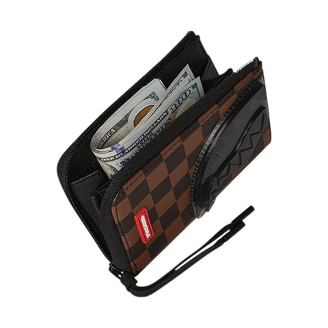 SPRAYGROUND SIP CLEAR SM EYES WALLET 910W6517NSZ