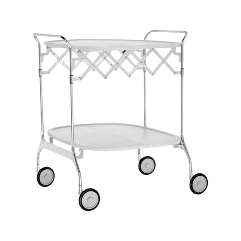 CARRELLO GASTONE KARTELL 04470/03 CROMO-BIANCO