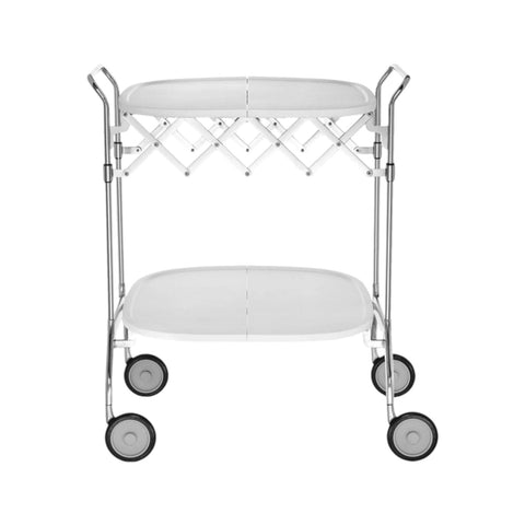 CARRELLO GASTONE KARTELL 04470/03 CROMO-BIANCO