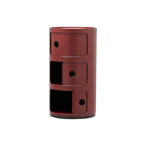 COMPONIBILE KARTELL 3 ELEMENTI BORDEAUX 04967/BO