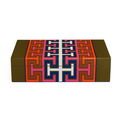 JONATHAN ADLER LACQUER MADRID BOX LARGE ART. 33185