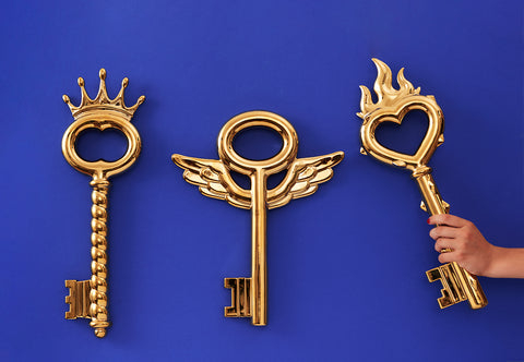 CHIAVE SELETTI PORCELLANA FREEDOM KEY ART 10057