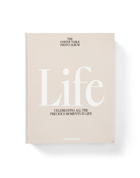 ALBUM PHOTO PRINTWORKS LIFE BEIGE