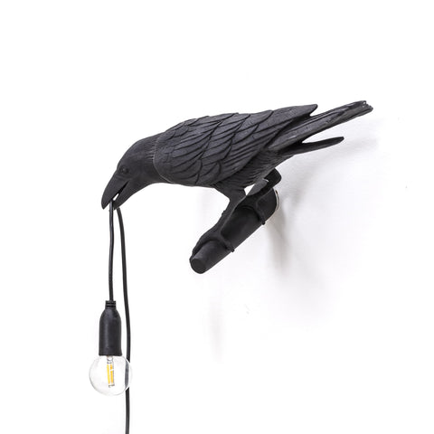 LAMPADA BIRD LEFT 14737 SELETTI BLACK