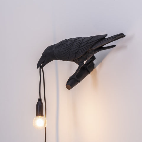 LAMPADA BIRD LEFT 14737 SELETTI BLACK