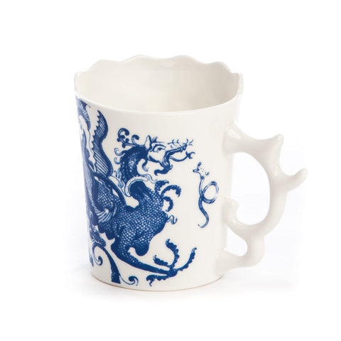PORZELLANBECHER CM 8,5 H 10 PROCOPIA 09752 SELETTI WEISS