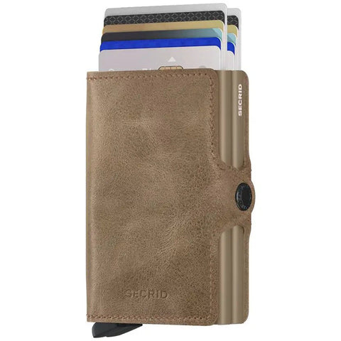 TWINWALLET SECRID VINTAGE TAUPE