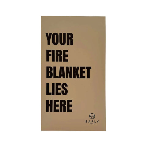 SAFLY FIRE BLANKET BEIGE 10003