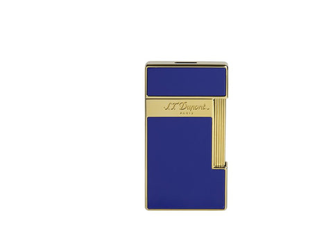 ACCENDINO S.T. DUPONT BQ SLIMMY BLU/ORO ART 028005