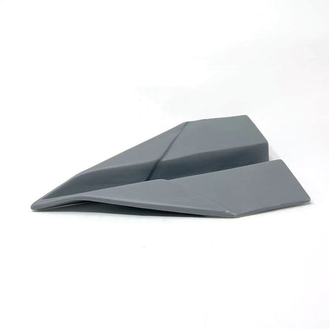 AEROPLANINO ORIGAMI GRIGIO OPACO CERAMICHE CRESCENTINI ART. 2520