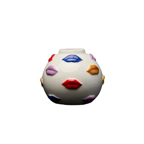 VASE MOUTH 12 CM BLOGO DESIGN MULTICOLOR
