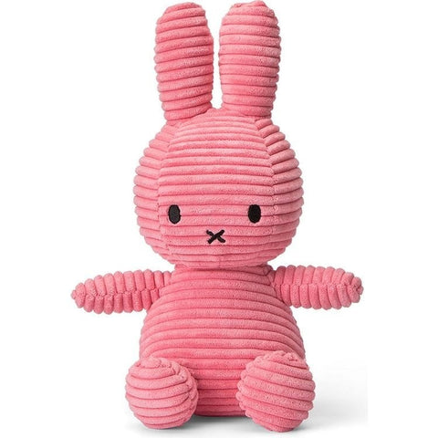 NIJNTJE MIFFY SITTING CORDUROY CM 23 9'' BUBBLEGUM PINK