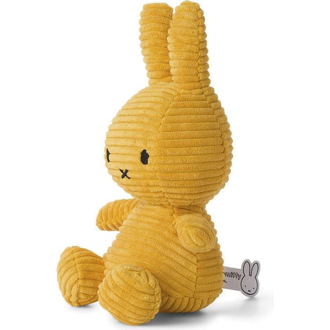 NIJNTJE MIFFY SITTING CORDUROY CM 23 9'' YELLOW