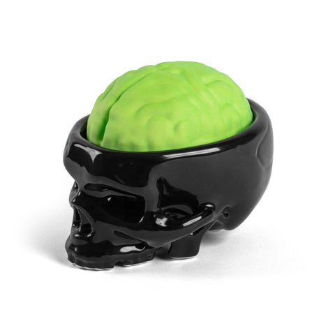SELETTI BRAINWASH SCHWARZE PORZELLAN-SEIFENSCHALE 13500H
