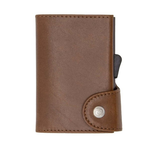 C SECURE SINGLE COIN GUN  VEGETABLE TANNED LEATHER