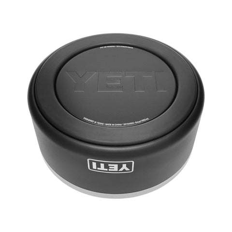 BOOMER DOG BOWL BLACK YETI