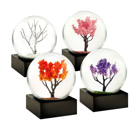 COOL SNOW GLOBES SET MINI 4 SEASONS ART. CS278-MINI