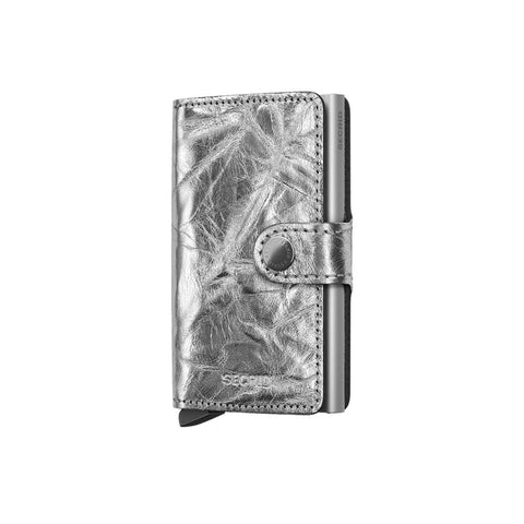 MINIWALLET CRUNCH SILVER SECRID