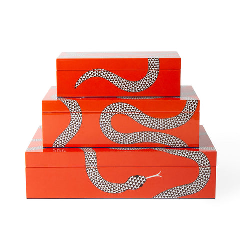 EDEN BOX LARGE ORANGE ART. 30924 JONATHAN ADLER