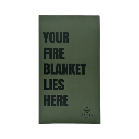 SAFLY FIRE BLANKET GREEN 10002