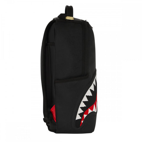FLY KNIT MOUTH DLX- SATIN BACKPACK 910B7754NSZ SPRAYGROUND BLACK