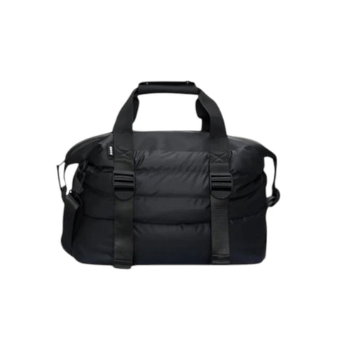 PUFFER BAG MIX WEEKEND BAG SMALL W3 14060 RAINS SCHWARZ