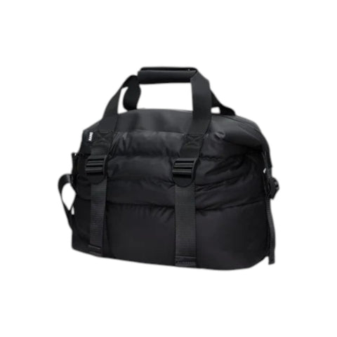 PUFFER BAG MIX WEEKEND BAG SMALL W3 14060 RAINS SCHWARZ