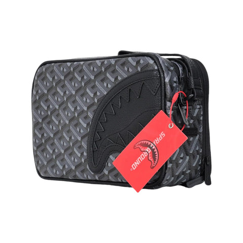 SPRAYGROUND 3DSG BLACKOUT TOILETRY BRICK 910B6488NSZ